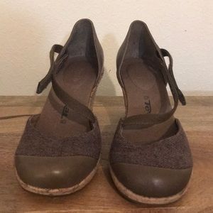 Teva Rivera Cork Wedge (New)